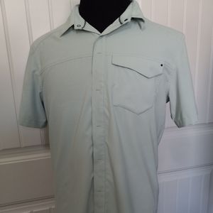 Arcteryx Men's Button Up Short Sleeve Shirt Adult